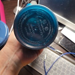 Teal embossed foil starbucks. EUC no straw